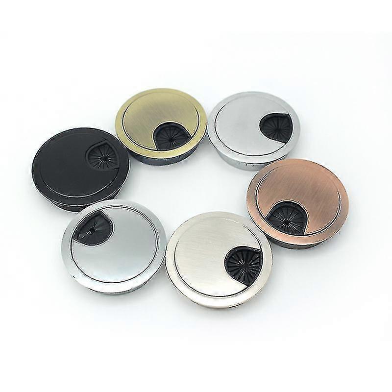 Desk Wire Hole Cover Computer Tidy Grommet Table Cable Outlet Port Surface Line Box Table Cable Hard