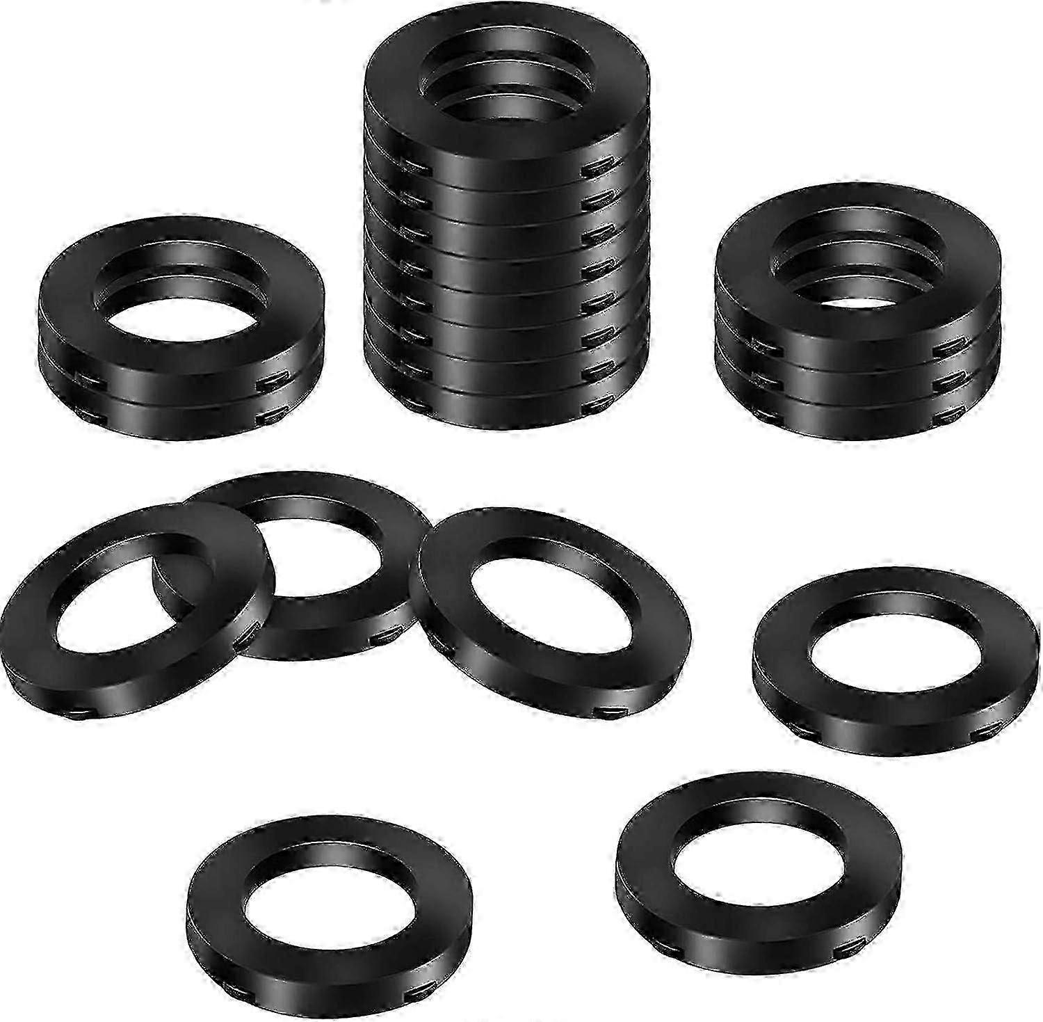 20 Pack Shower Washers Rubber Washers Gaskets - Self-Locking Tabs Keep Washer