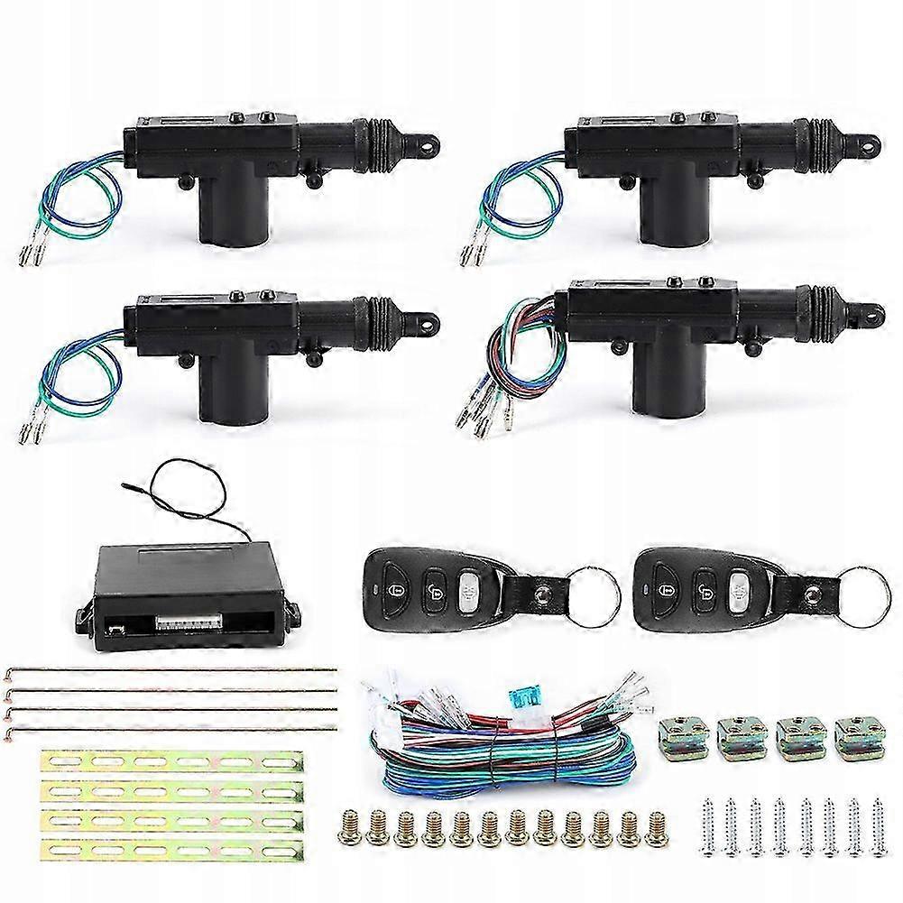 Universal Central Locking For 4 Doors, 2 Remotes