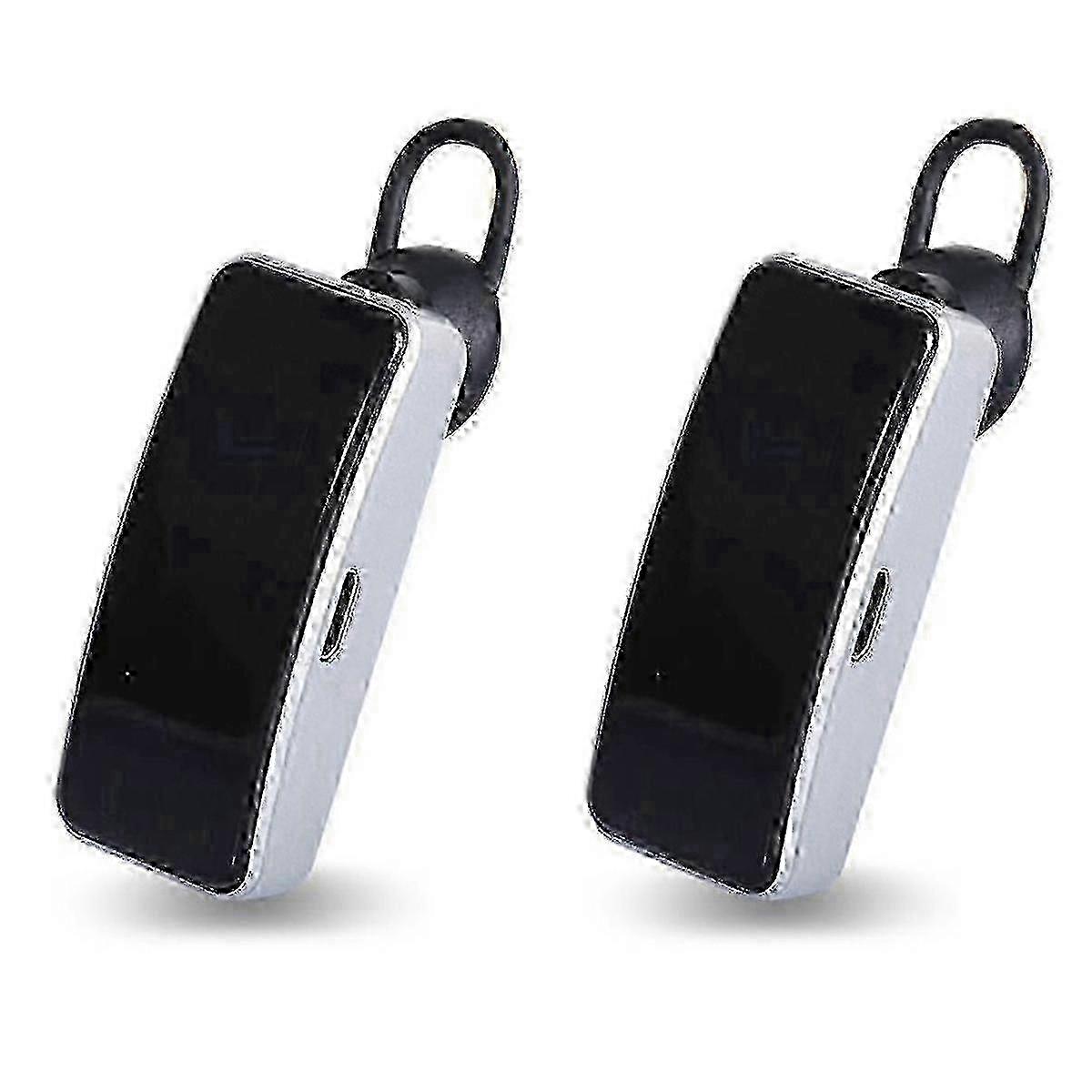 Mini Bluetooth Walkie Talkie Headset for Communication - Hanging Style, Portable & Suitable for Various Brands