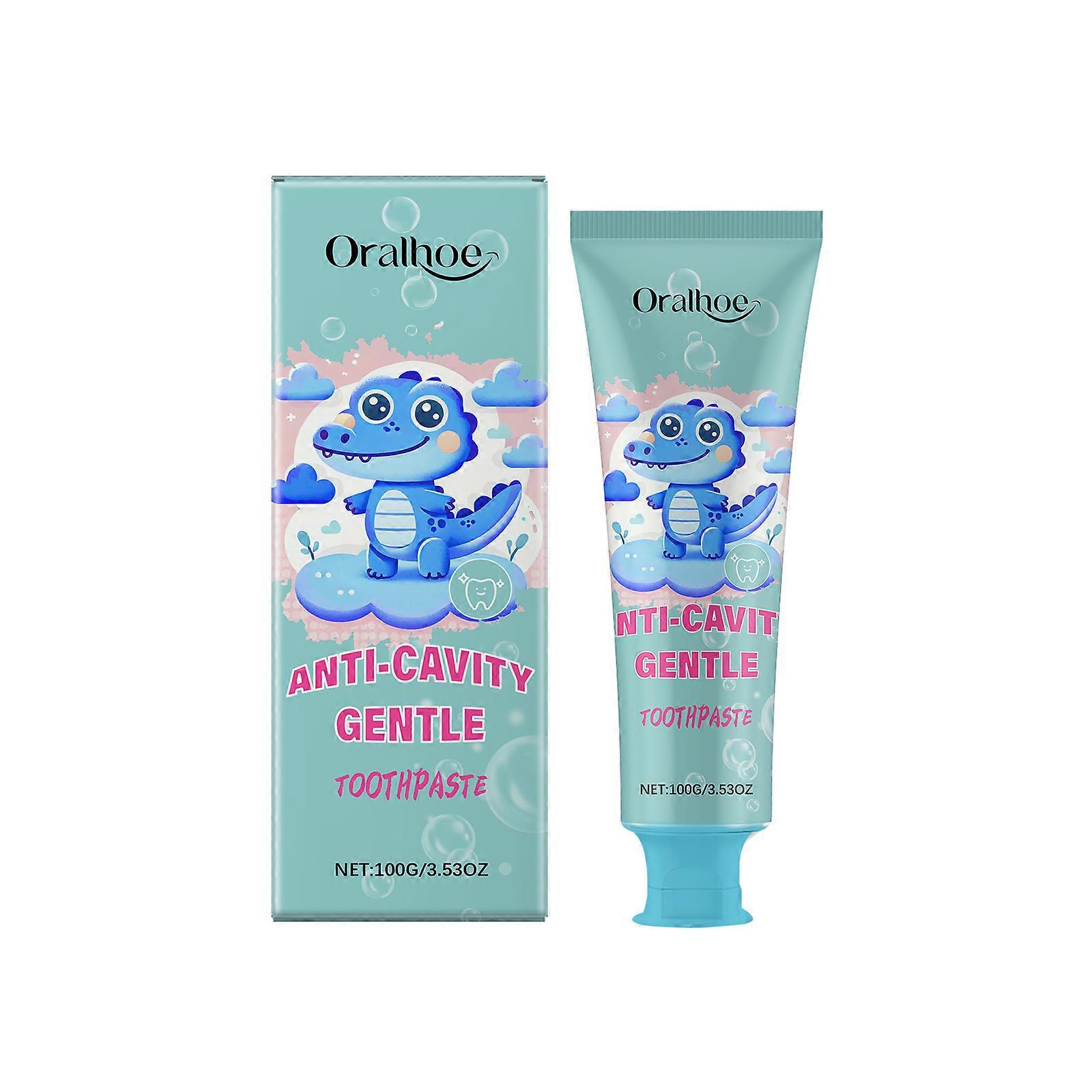 Children's Anticavity Toothpaste Contains Calcium Carbonate And Sorbitol