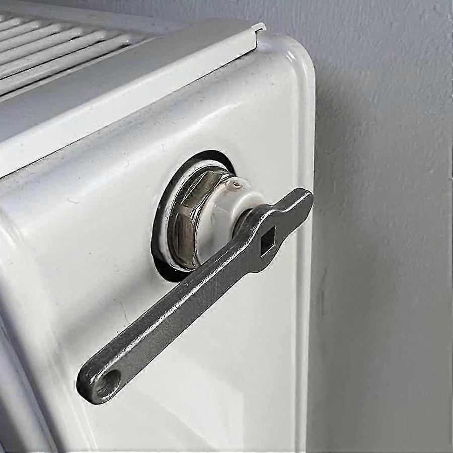 Stainless Steel Radiator Bleed Key Square Heating Ventilation Handle