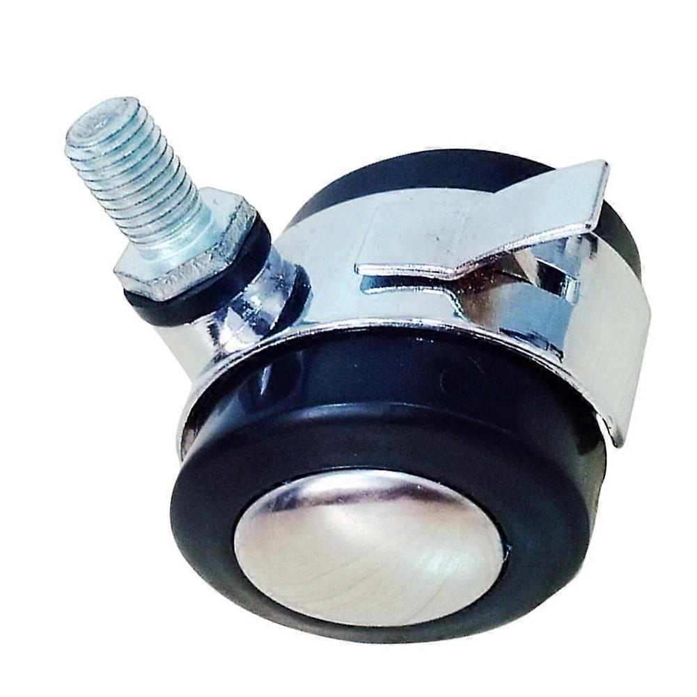 Heavy DutyRubber Swivel Castor Wheels Trolley Caster No Brake loading