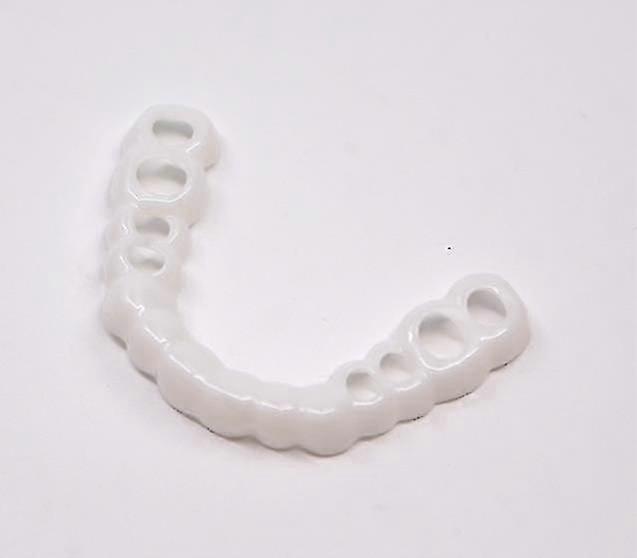 Perfect Smile Veneers Comfort Fit, Flex Denture Paste Braces