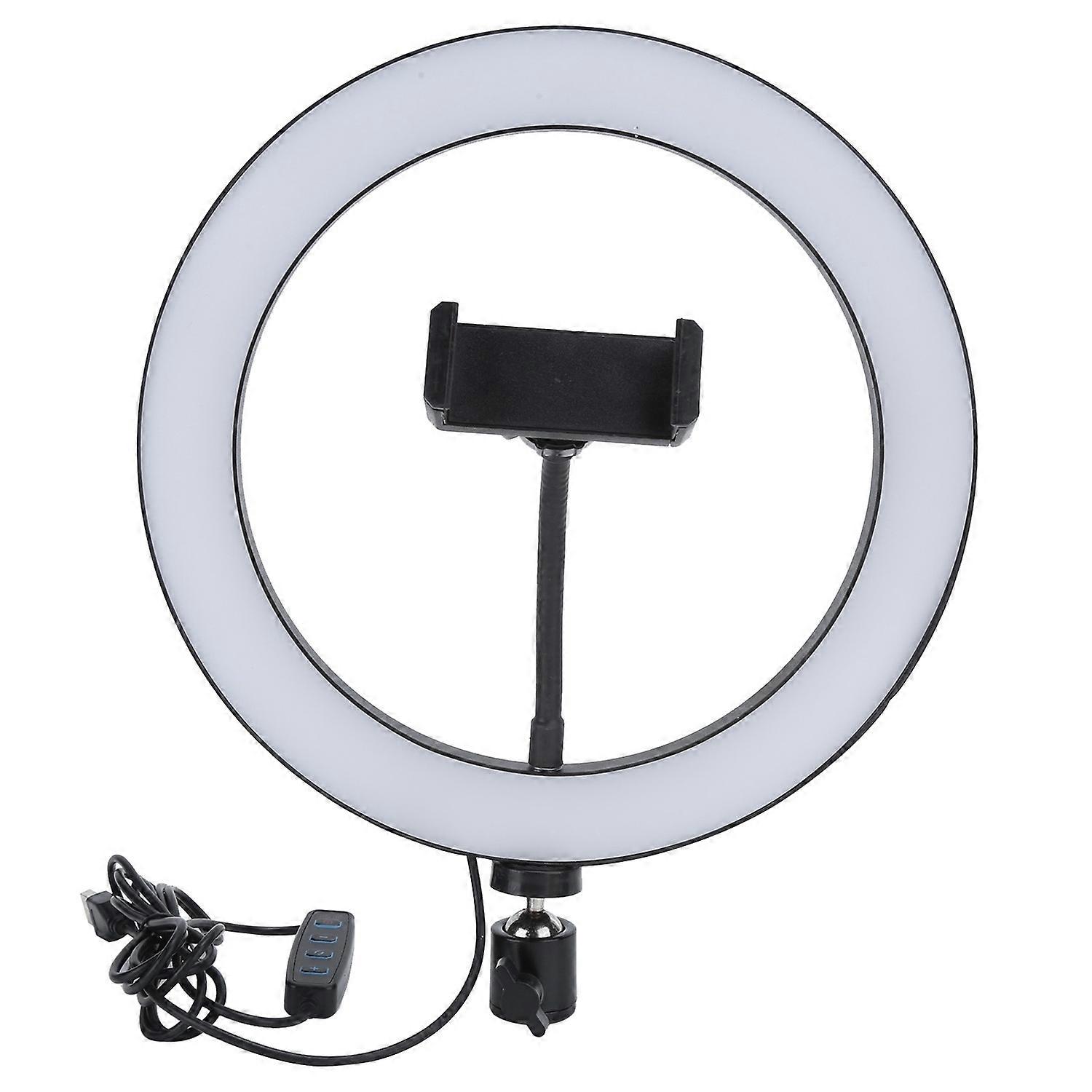 UN‑260 LED Ring Lamp Three Colors Stepless Dimming Arc Surface Fill Light 26cm 26W