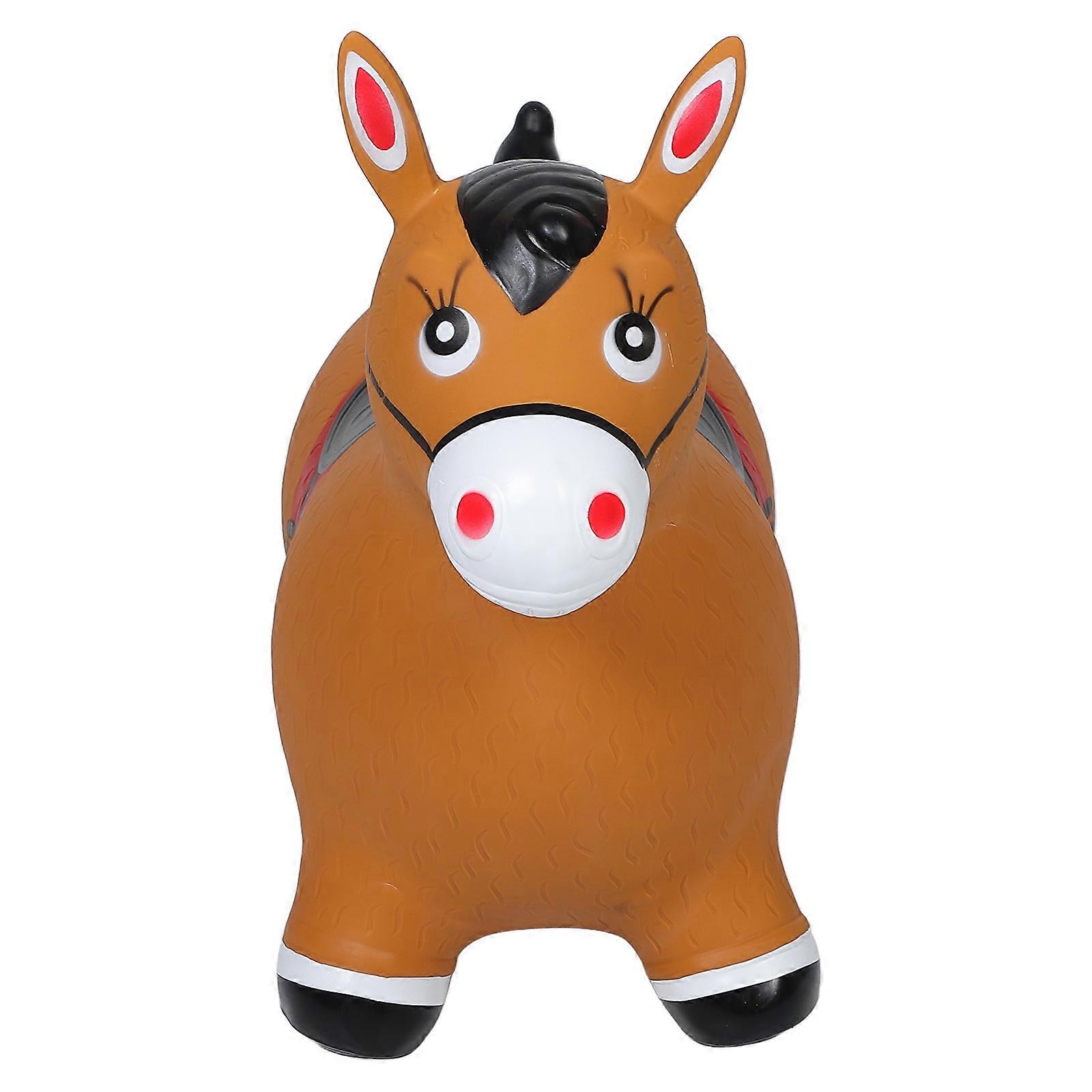 Caballo saltarín hinchable para niños pequeños