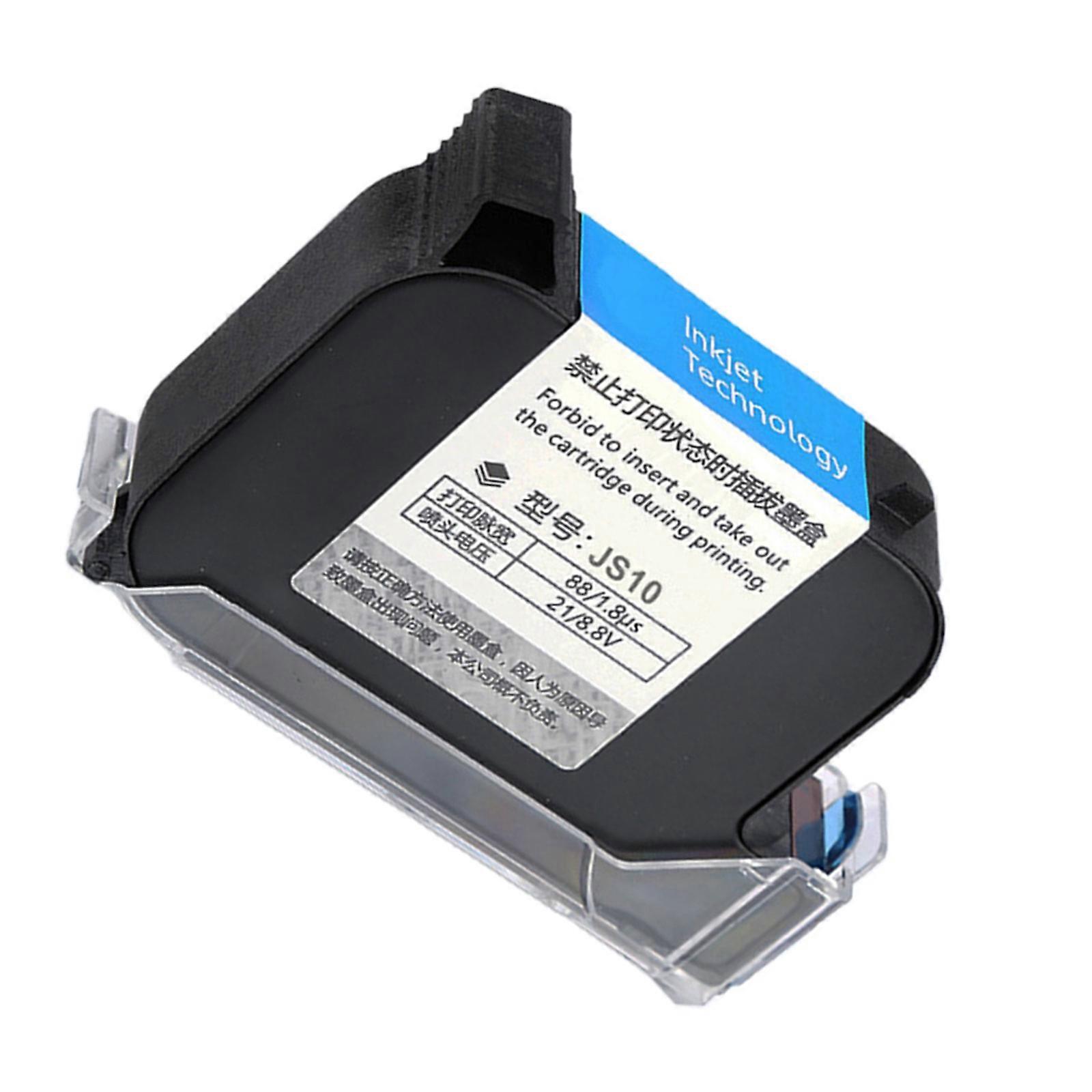 JS10 12.7mm Fast Dry Ink Cartridge for No Encrypted Handheld Inkjet Printer Quick-Drying  Red