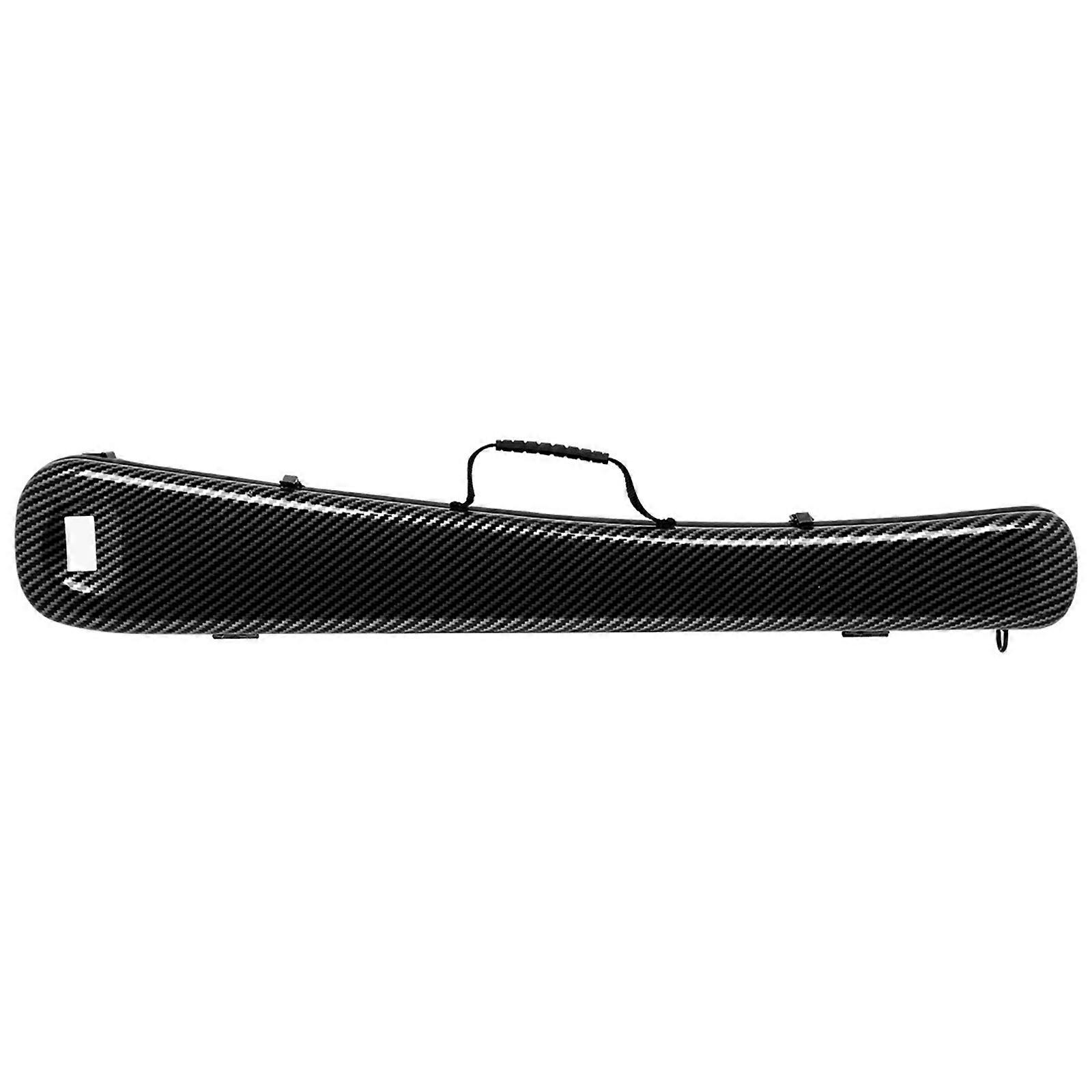 Étui d’arcs en fibre de carbone Protection complète Boîte d’arcs anti-poussière Anti-rayures Boîte d’arcs d’épaule réglables Supports de rangement en fibre de carbone