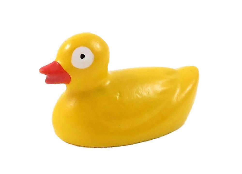 دمى البيت الأصفر بطة حمام مصغر حوض الاستحمام أو حديقة بركة التبعي