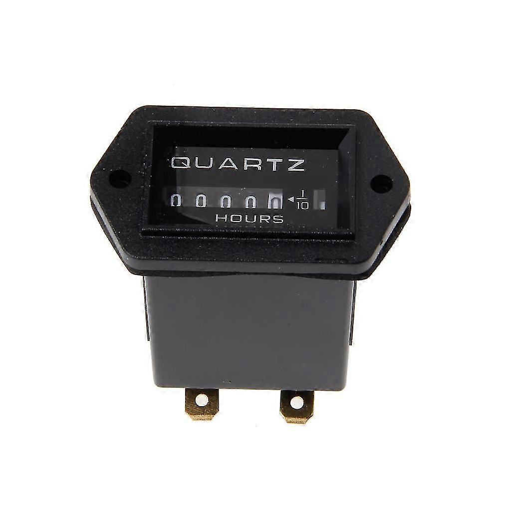 Digital Hour Meter Display Counter 12-36V for Vehicles