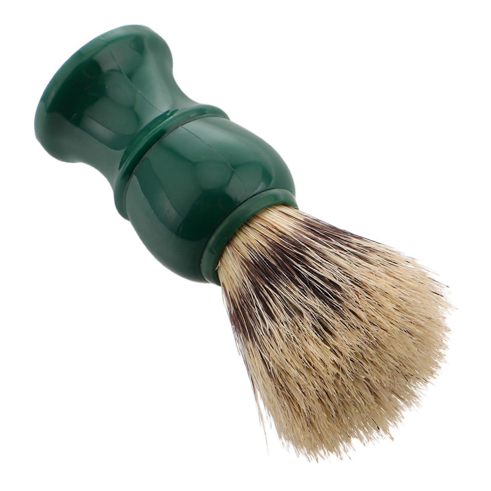 Beard Grooming Brush with Soft Bristles for Comfortable Shaving and Mustache Care TravelFriendly Design