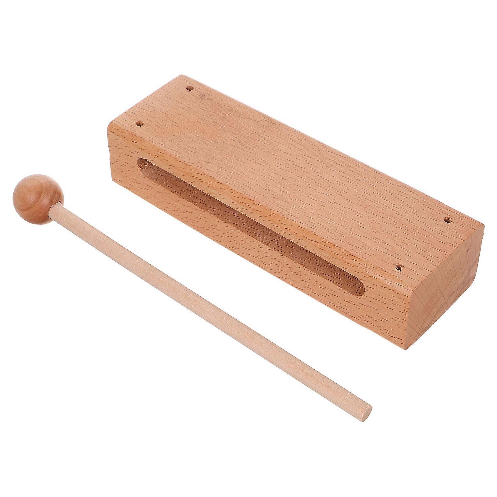 Orff Percussion Instruments Wood Percussion Block For Children Rhythm Development Orff Method Approved 1 Set