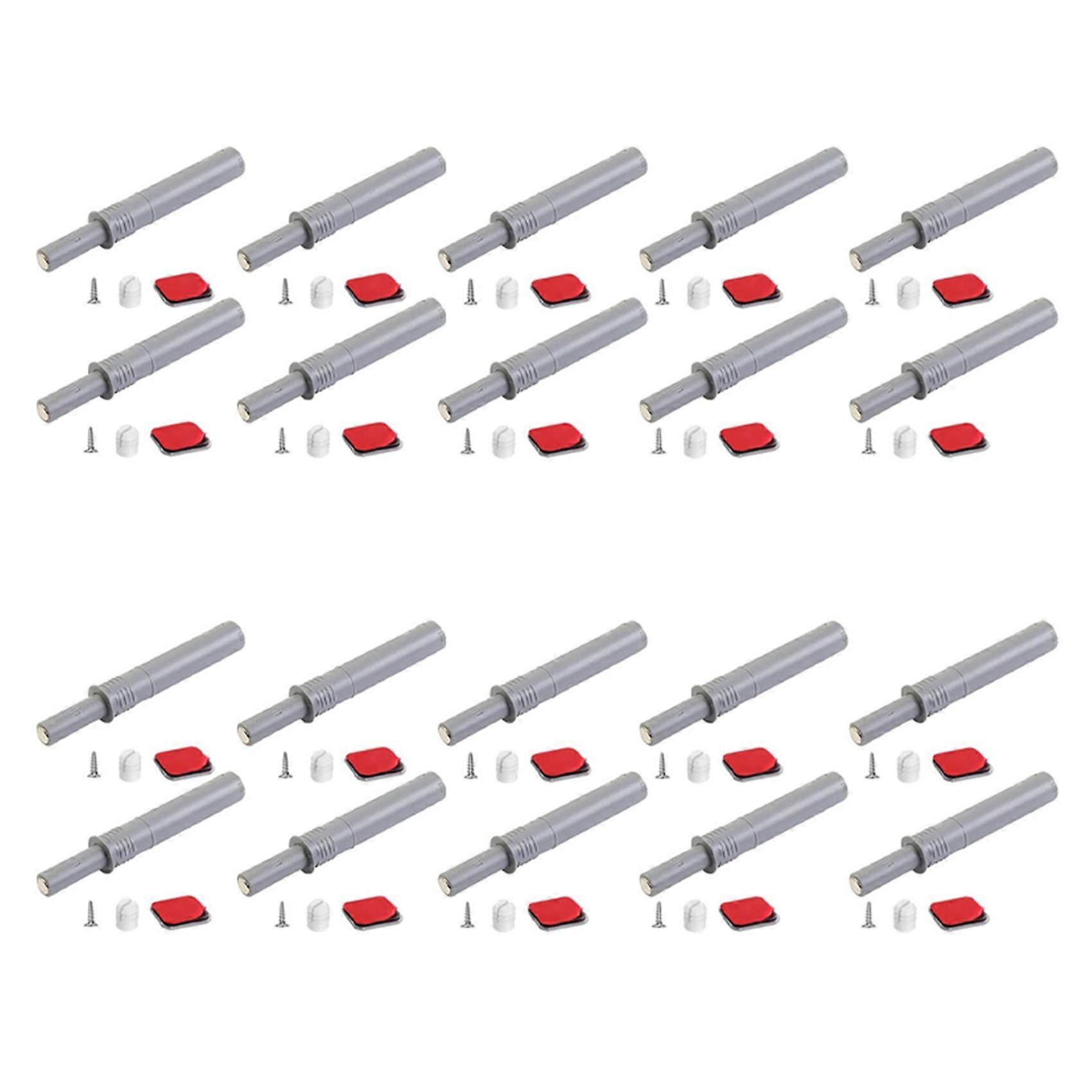 Push to Open Cabinet Hardware 20Pack Push Latch & Lock for Hidden Door Touch Latches and Catch Push Release Drawer Short