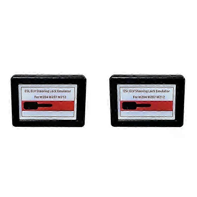 2X For Mercedes ESL ELV Steering Lock Emulator For W204 W207 W212 Compatible With Abrites VVDI MB Tools