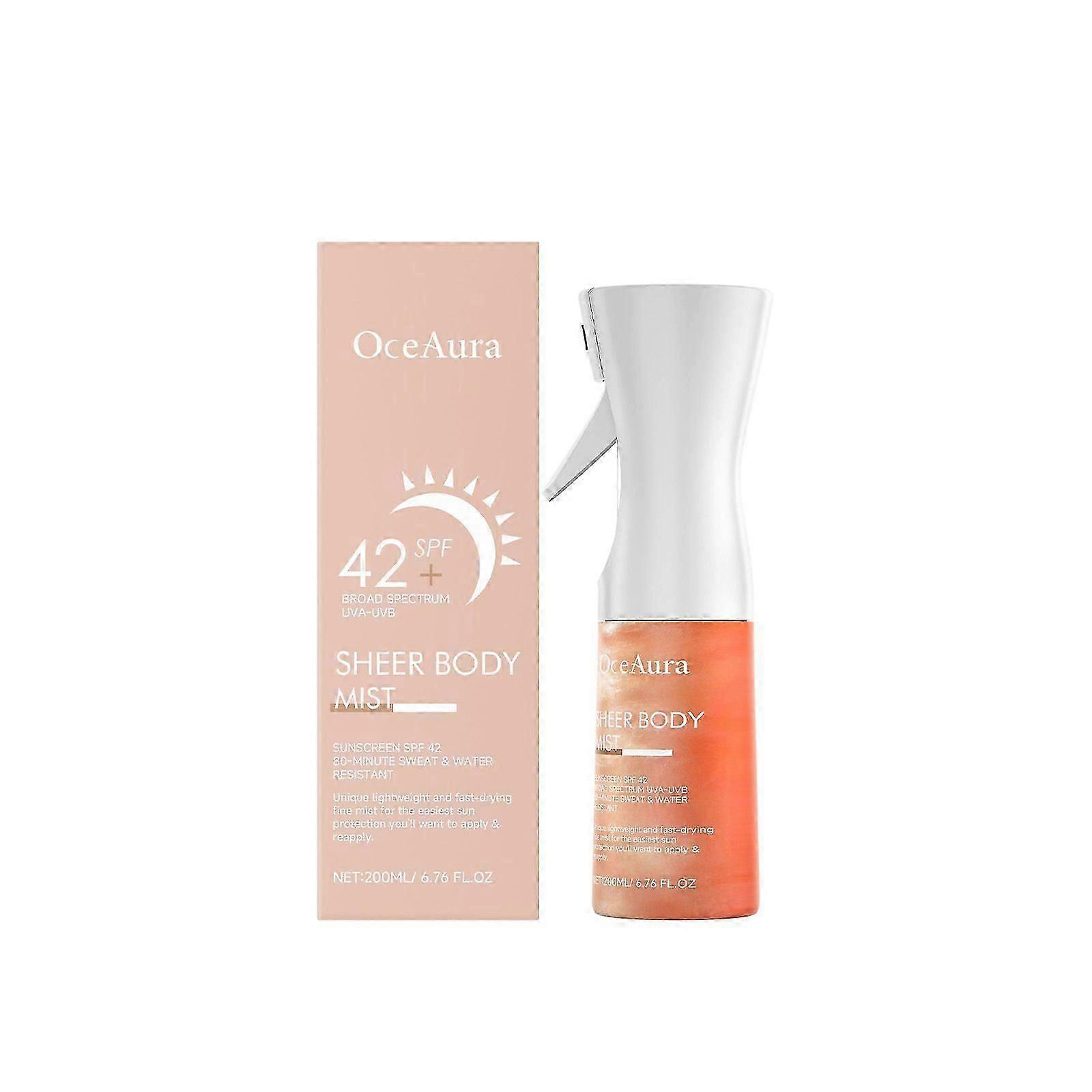 UV Protection Body Spray  Moisturizing, NonSticky, Refreshing, 200ml