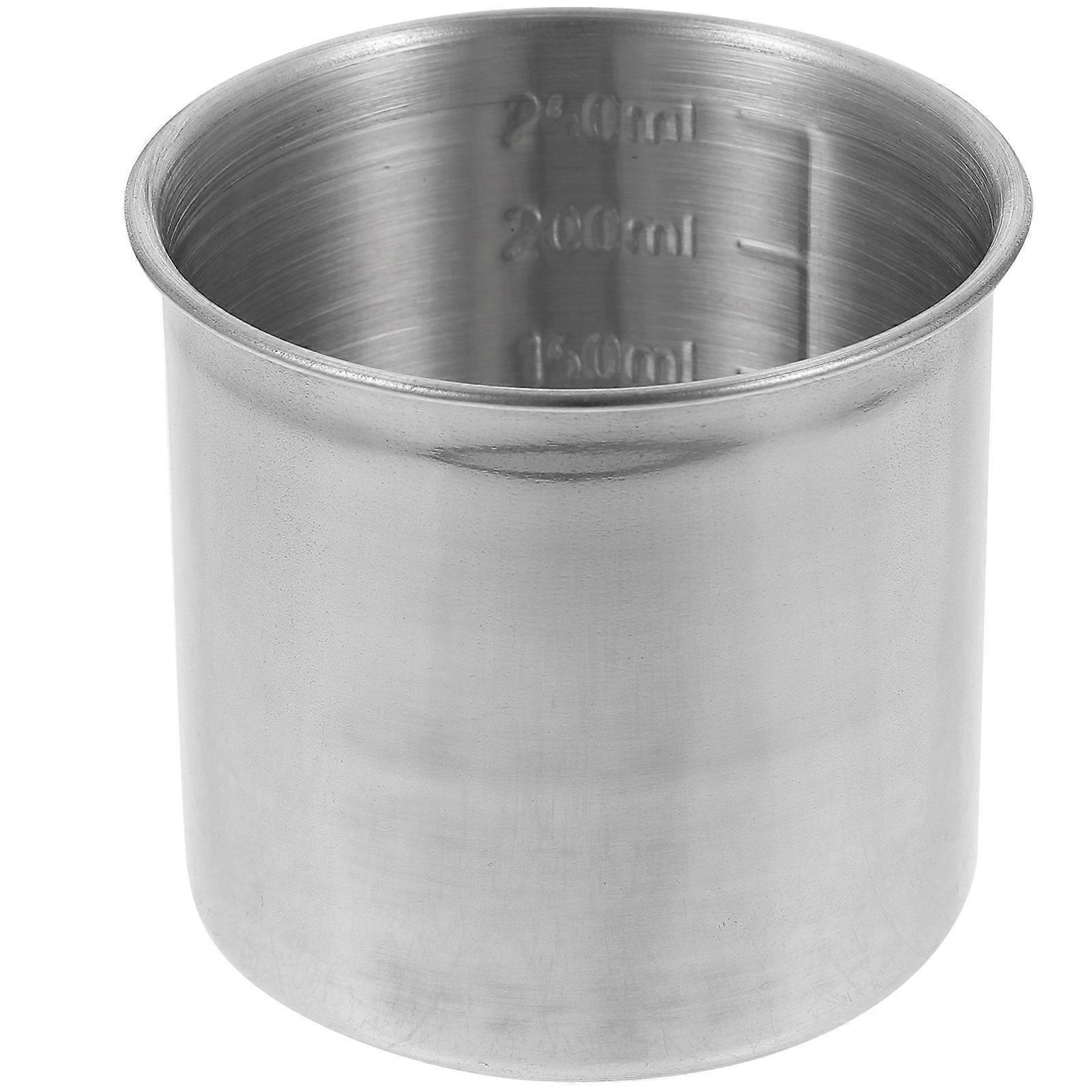 Multipurpose Measuring Cup Stainless Steel Baking Container Kitchen Used Cup With Graduations Random Style