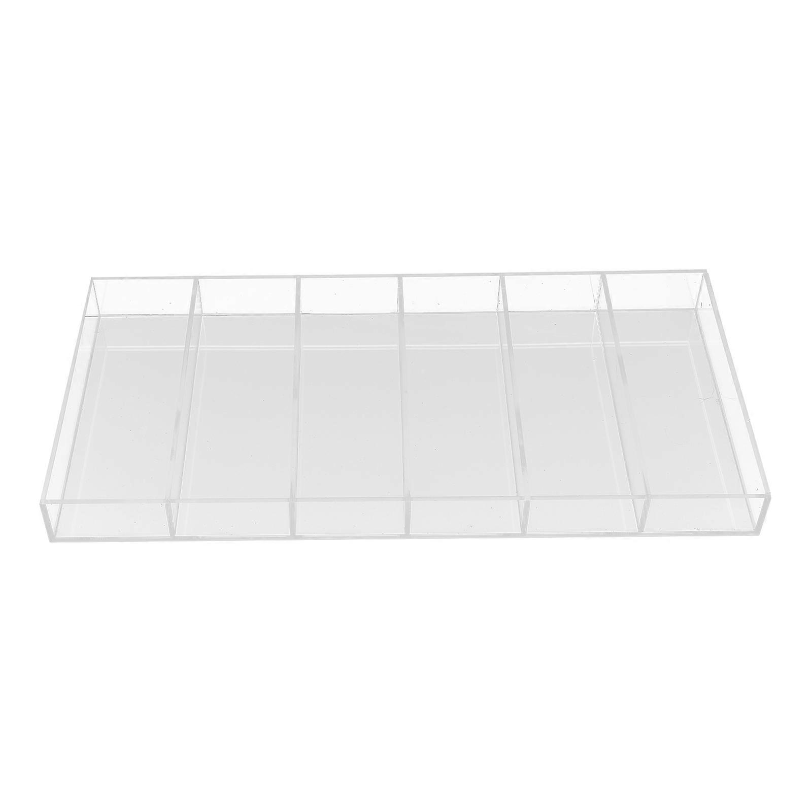 Acrylic Eyewear Display Tray Organizer for Daily Use in Transparent Color