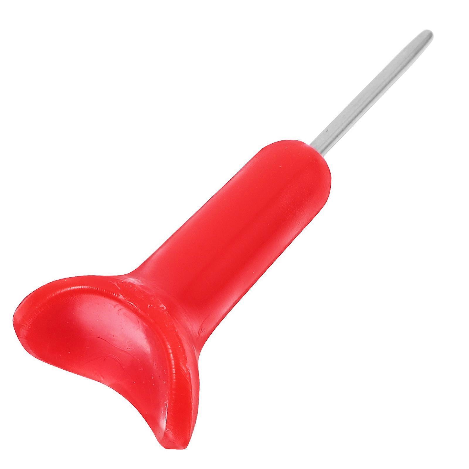 Red Braille Stylus Plastic Writing Pen for Learning Reliable Tool