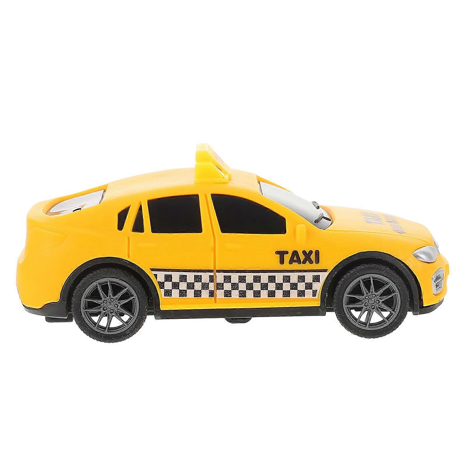 Plastic Pull Back Car Toy Inertial Car Model for Kids Playing