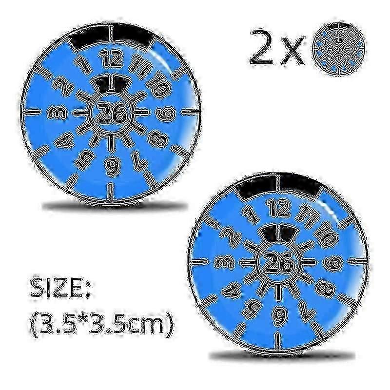 Embossed Gel License Plate Decals for GSLA E - 3D Style 2Pcs Set