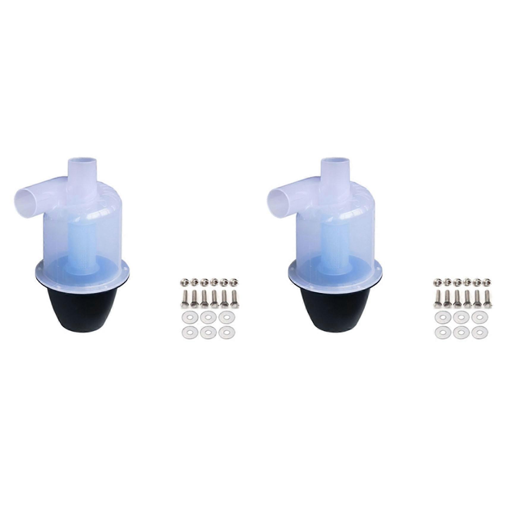 2x cycloonstofafscheider (50ST10, helder, turbocompressor)