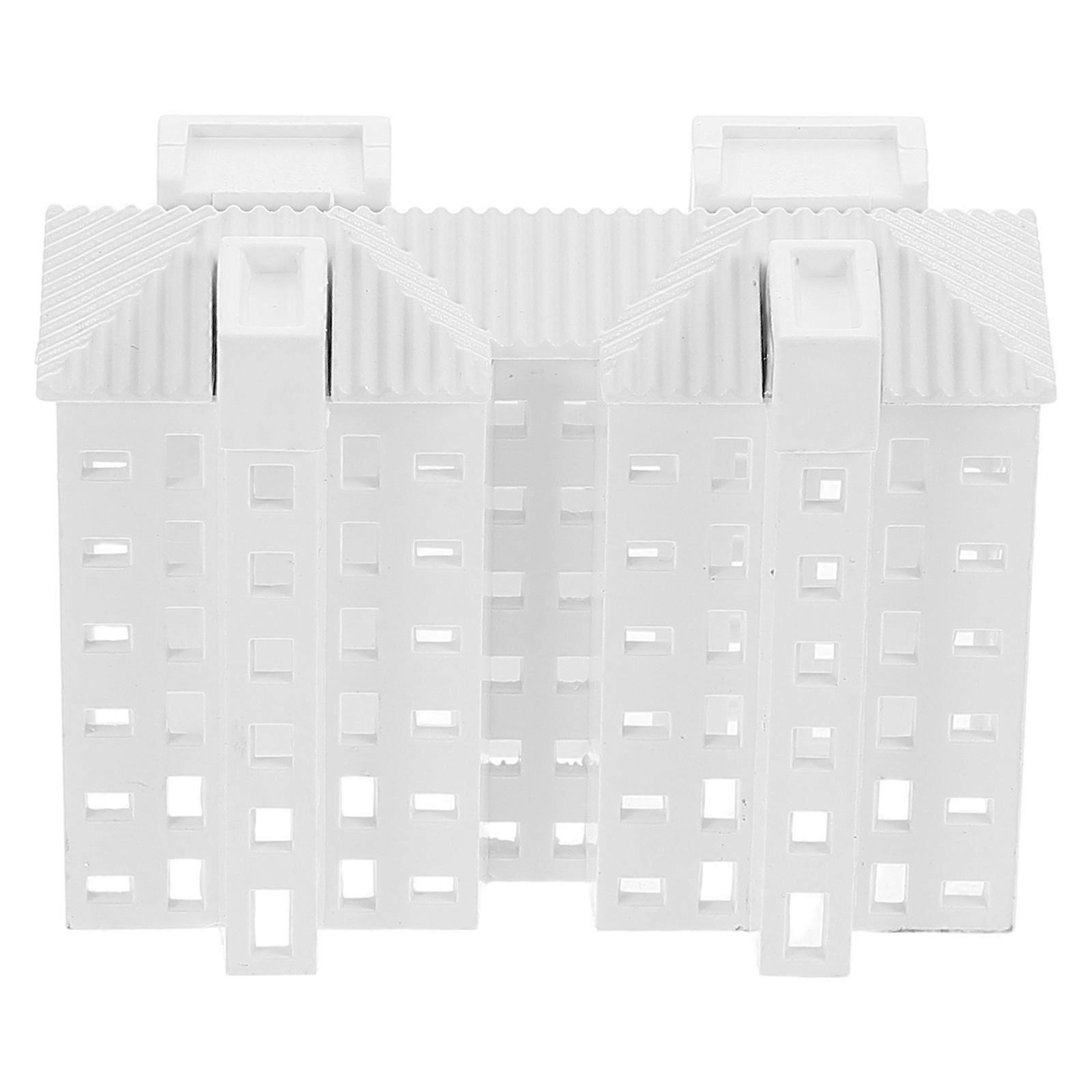 Miniature City Building Model for Decoration Featuring Plastic Material