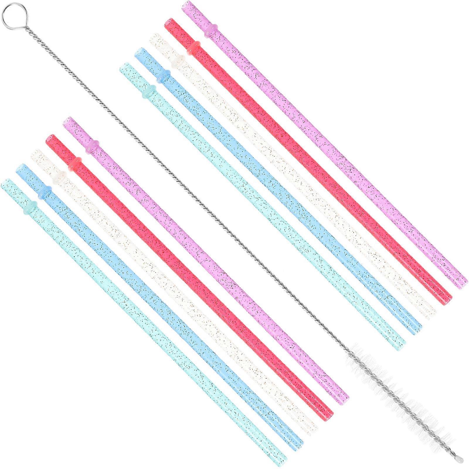 Long Straws Reusable Drinking Straws for Drinking Use 25Pcs