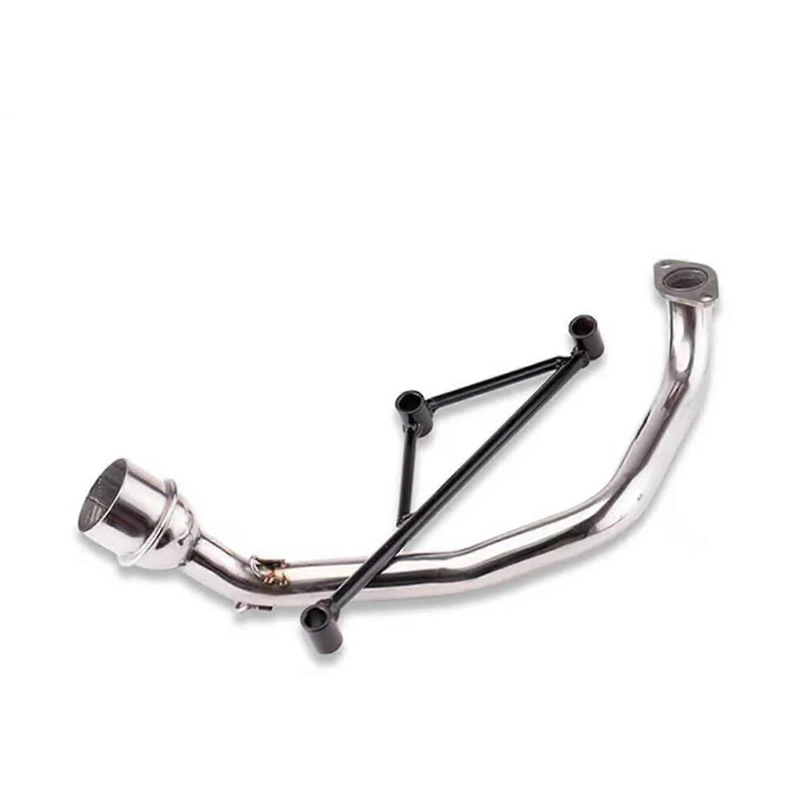 Motorcycle Exhaust Pipe for GY6 Front Modification, Improved Airflow Performance Upgrade