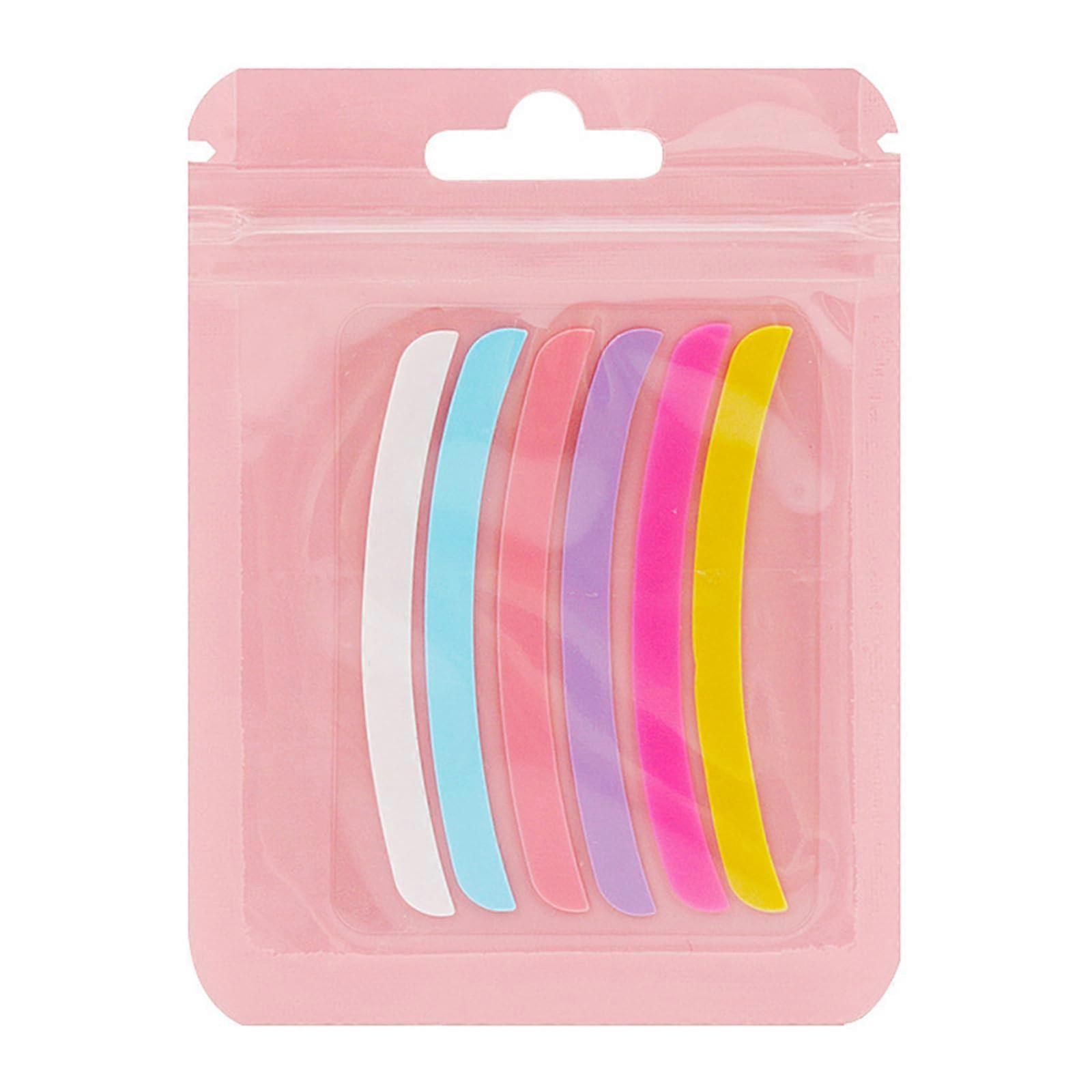 5PCS Eyelash Lift Pads Reusable Silicone Lash Perm Pads for Precise Lash Separation Curl Effect