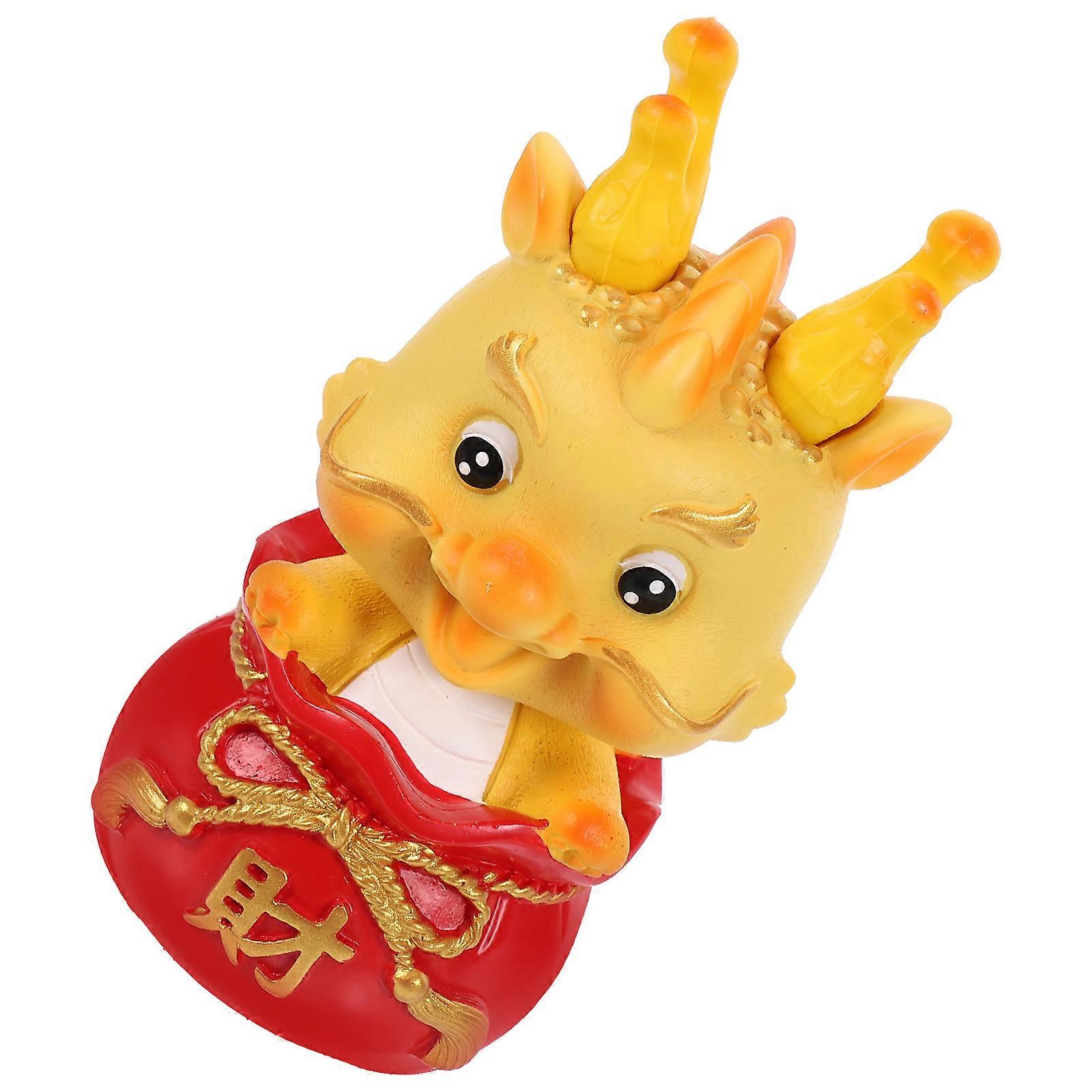 Miniature Dragon Resin Dragon Figurine for Desktop