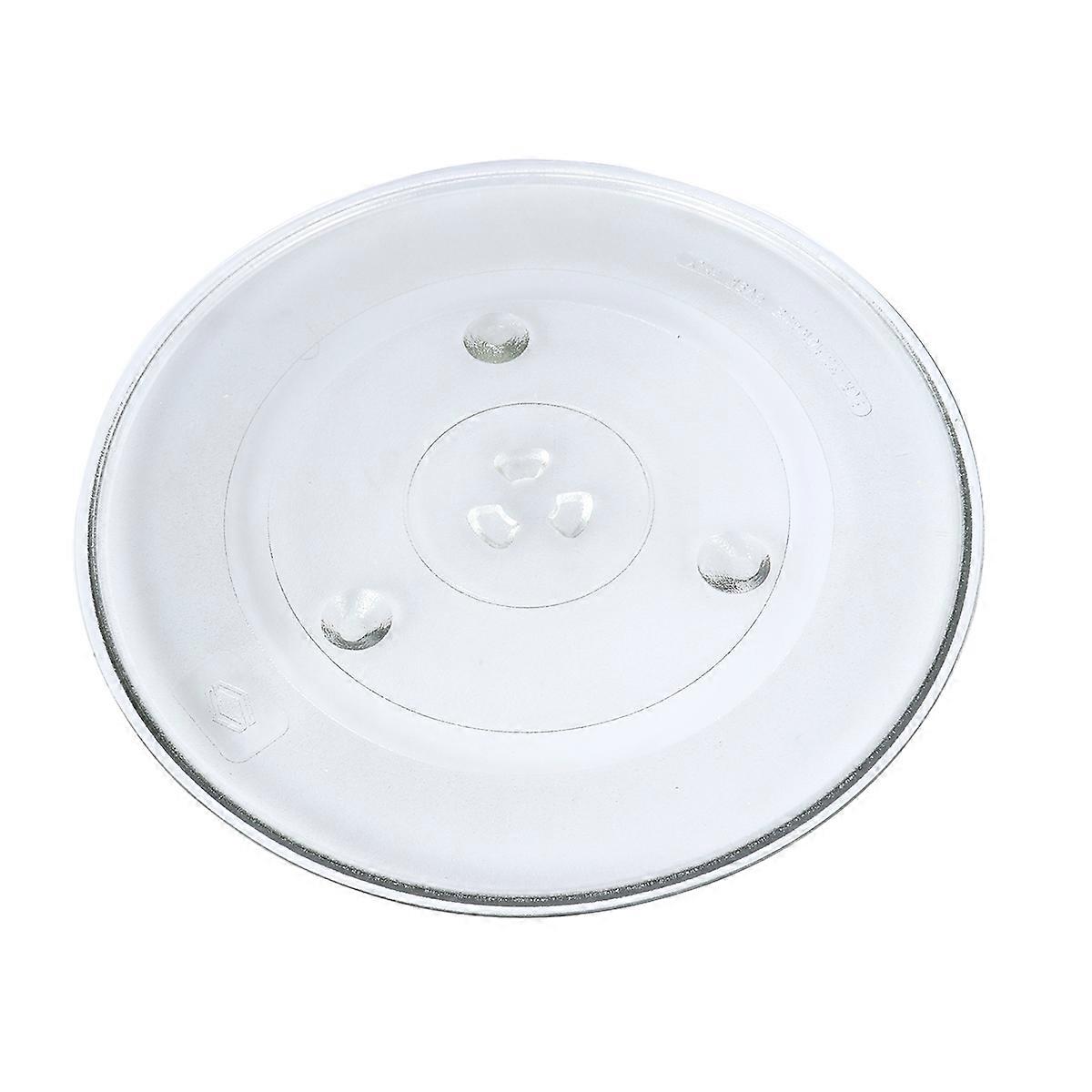 Glass Plate for Microwave Y-Type Turntable Replacement Plate White