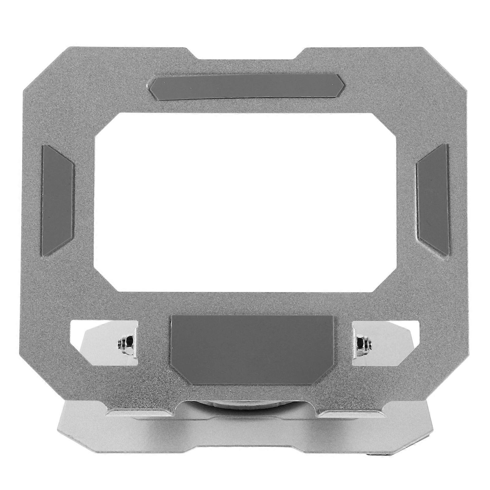 Portable Silver Tablet Stand with Adjustable Angle Phone Holder 5Pcs