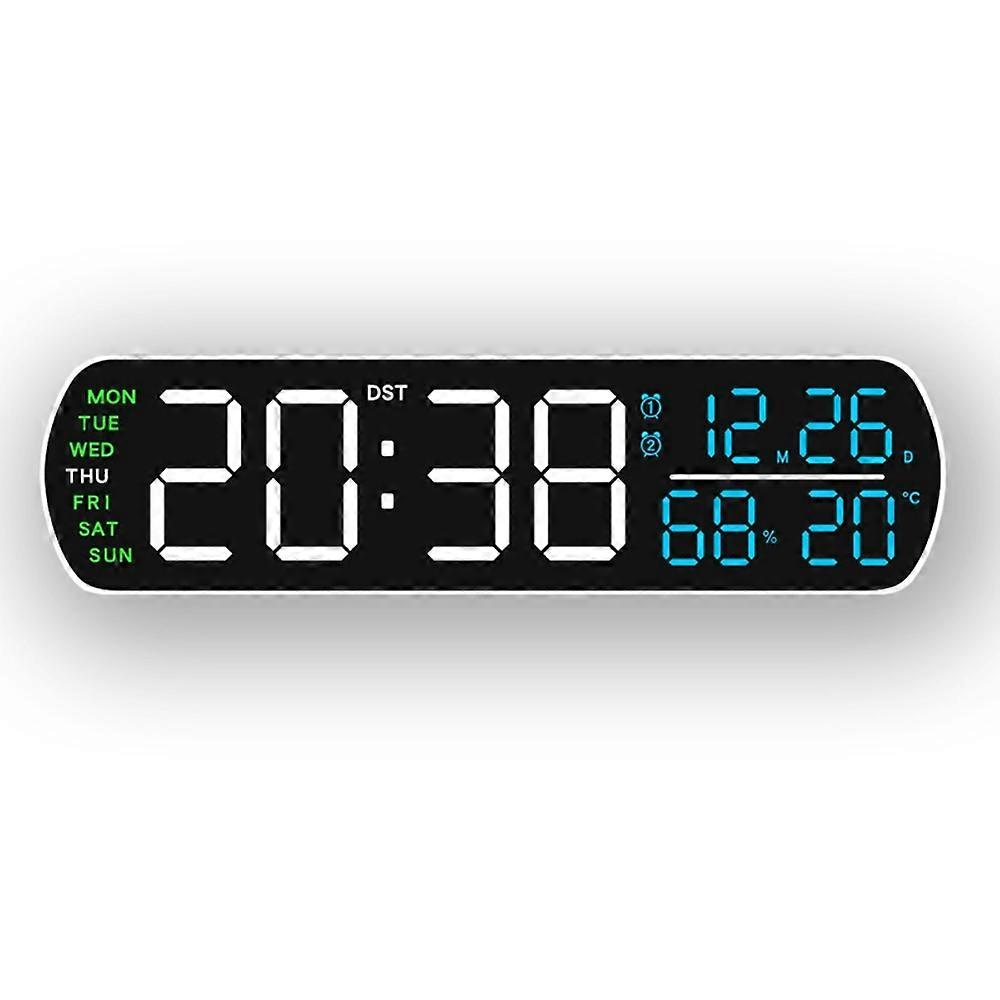 5512 LED Digital Alarm Clock Multi Function Time Temperature Date Display Electronic Clock