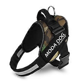 MODA DOG H047 Size M,Medium/Large Dog Harness Gift Side Clip Pet Vest Anti-Rush Easy Control Chest S