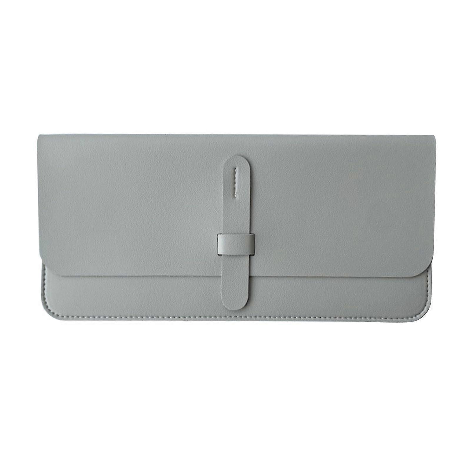 Keyboard Case Leather Protective Dustproof Shockproof Sleeve Bag Gray for K380