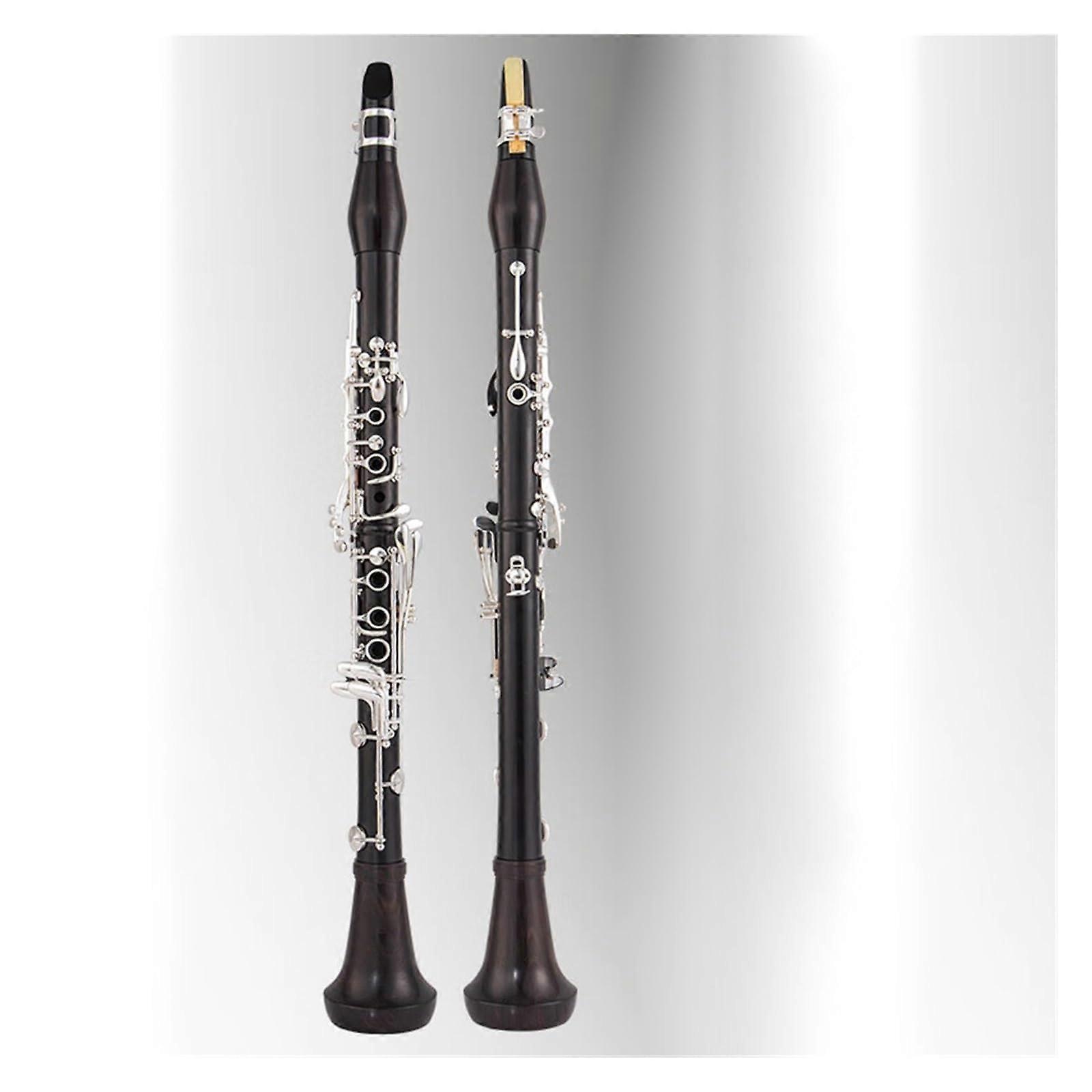 Student Clarinet with SilverPlated Keys, Consistent Tone, Durable Bb Design for Beginners