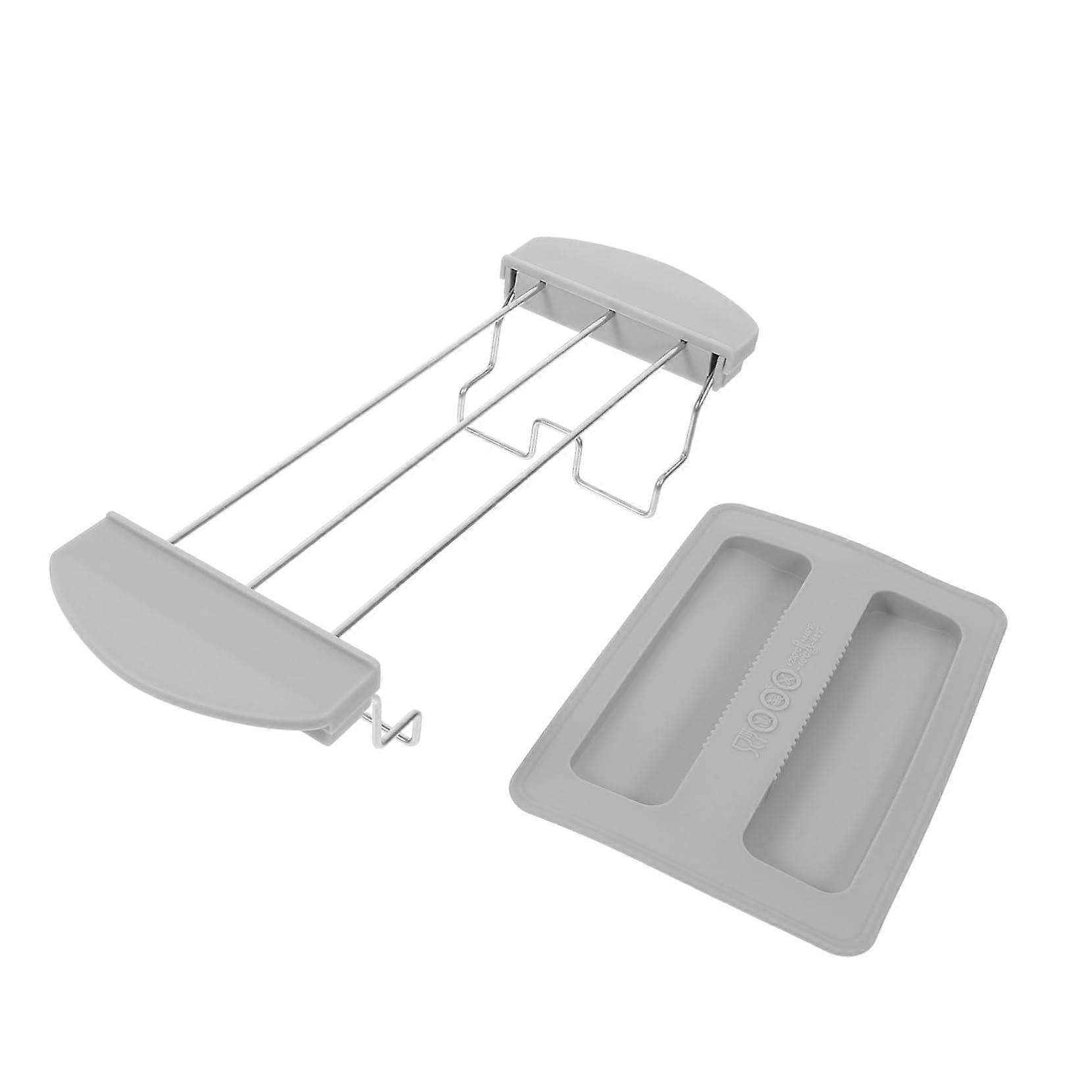 Toaster Warming Rack with Heat Resistant Silicone  Cover for Bread Machine Even Heat