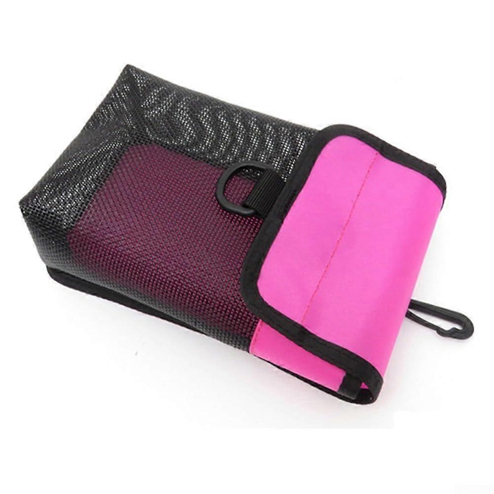 Scuba Diving Mesh Bag with Quick Access Closure and Secure Swivel Attachment for Dive Accessories
