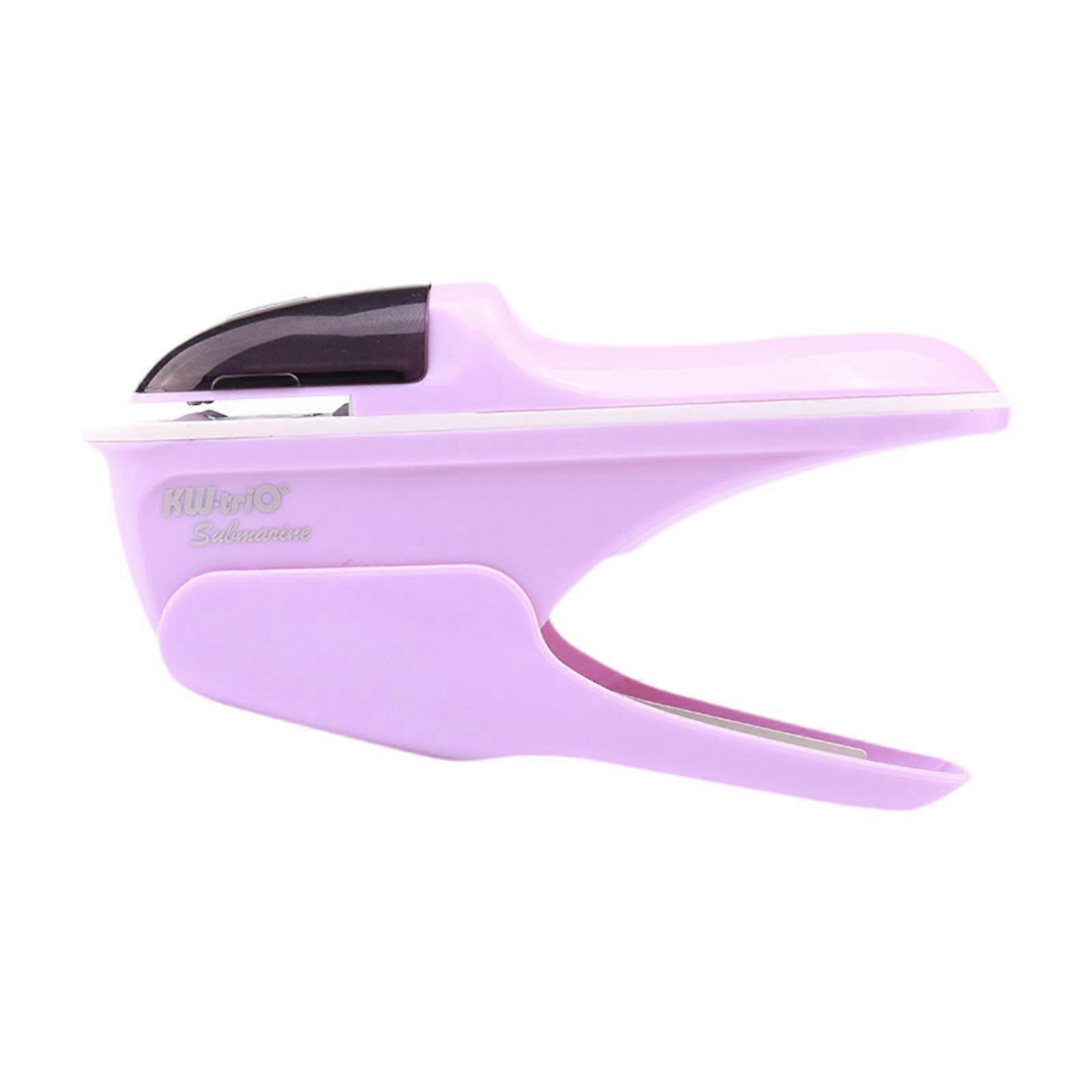 Stapleless Stapler Comfortable Handle No Staple Stapling Machine Manual Stapler