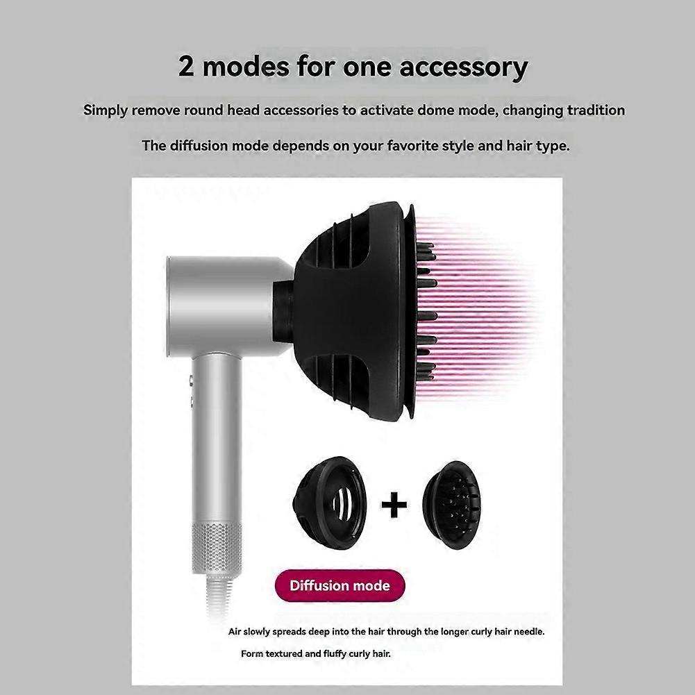 Diffuser Attachment for Hair Dryer HD16 Wave+Curl Dual Purpose Diffuser 2 in 1 Diffuser Nozzle Styling Tool