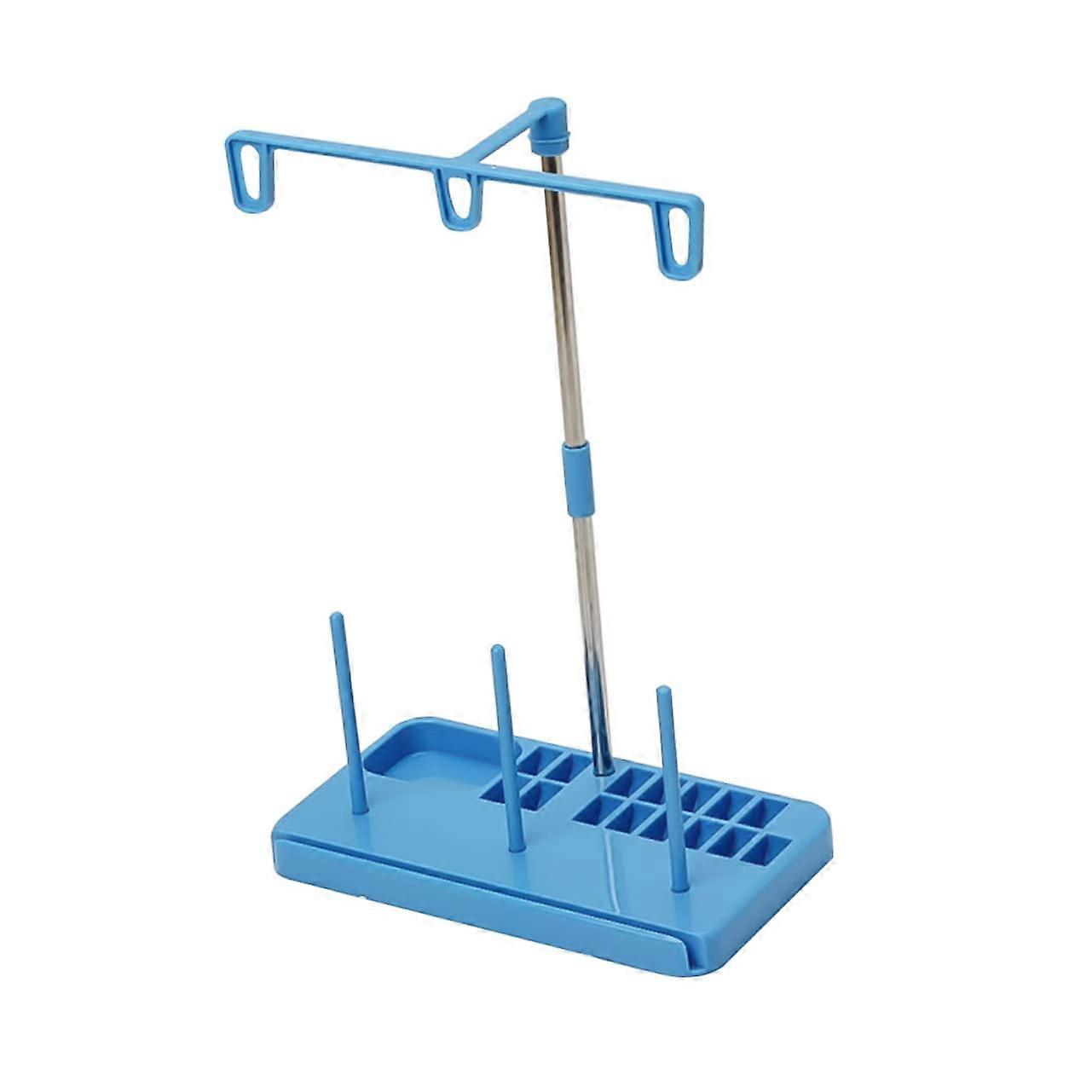 Sewing Machine Thread Stand with Stable Weighted Base for Large Cones Quilting and Embroidery