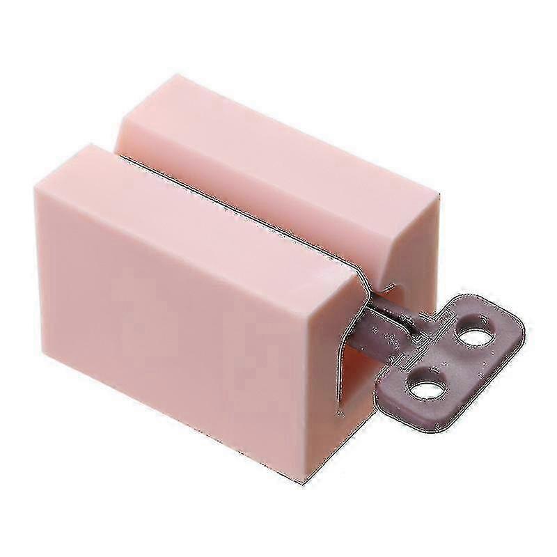 Toothpaste Dispenser, Rolling Tube Toothpaste Squeezer Toothpaste Holder, 2 Pcs Pink, Save Toothpaste & Cream For Bathroom