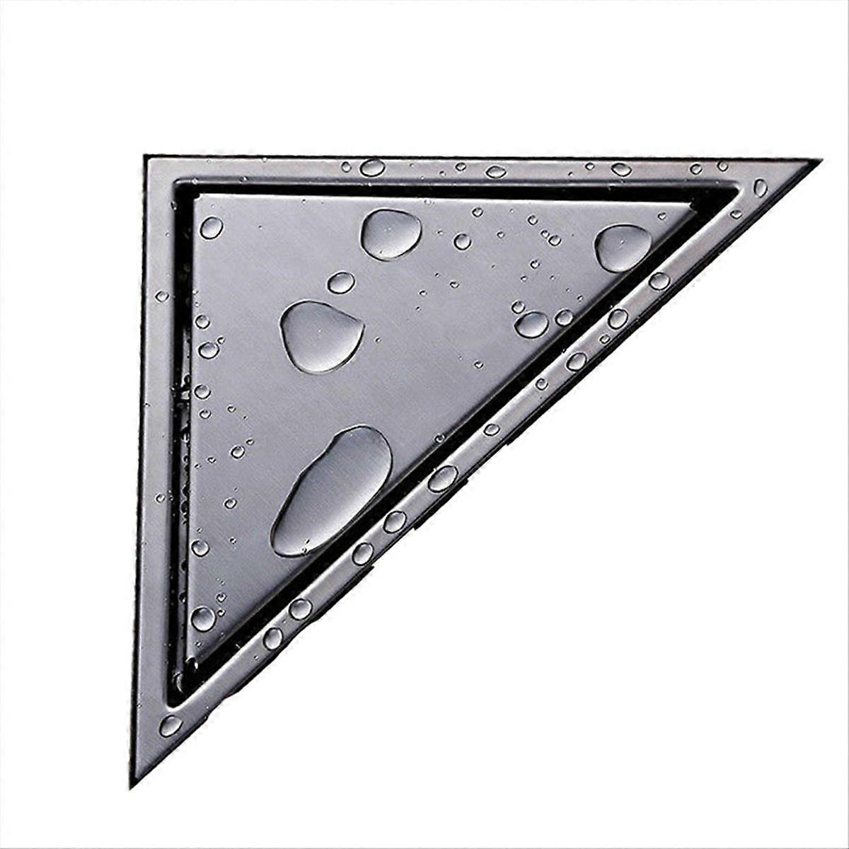 Bathroom Floor Drain Hidden Type Triangle Tile Insert Drainer Cover