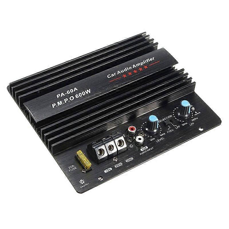 600W Car Audio Power Amplifier Boord Lossless Subwoofer Bass Module