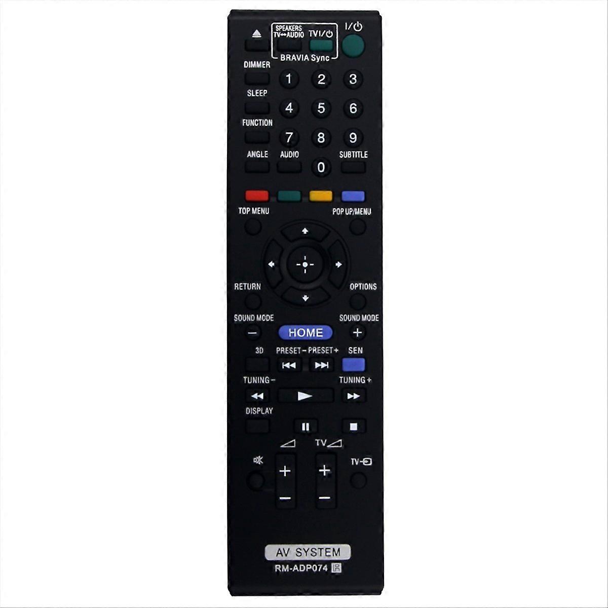 Remote Control -ADP074 for Blu-Ray Home Theater System ADP073