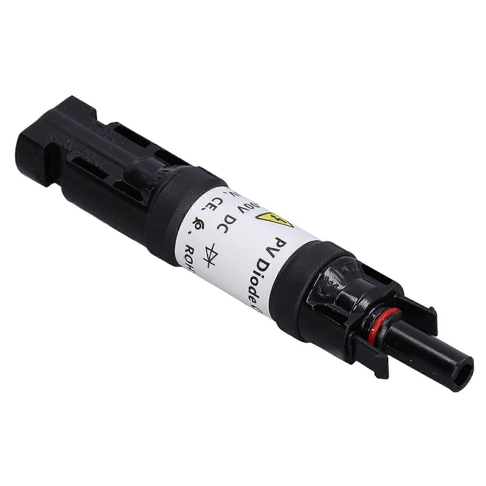 Solar Panel Connector MC4 IP67 Waterproof 30A with Blocking Diode Holder for PV Cable