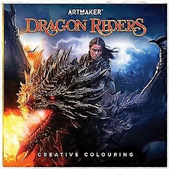 Kunstmacher Kreatives Ausmalen Drachenreiter