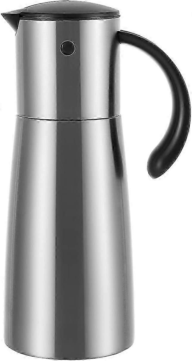 Rustfrit stål oliedispenseringsflaske krydderibeholder, oliedåse - 500ML