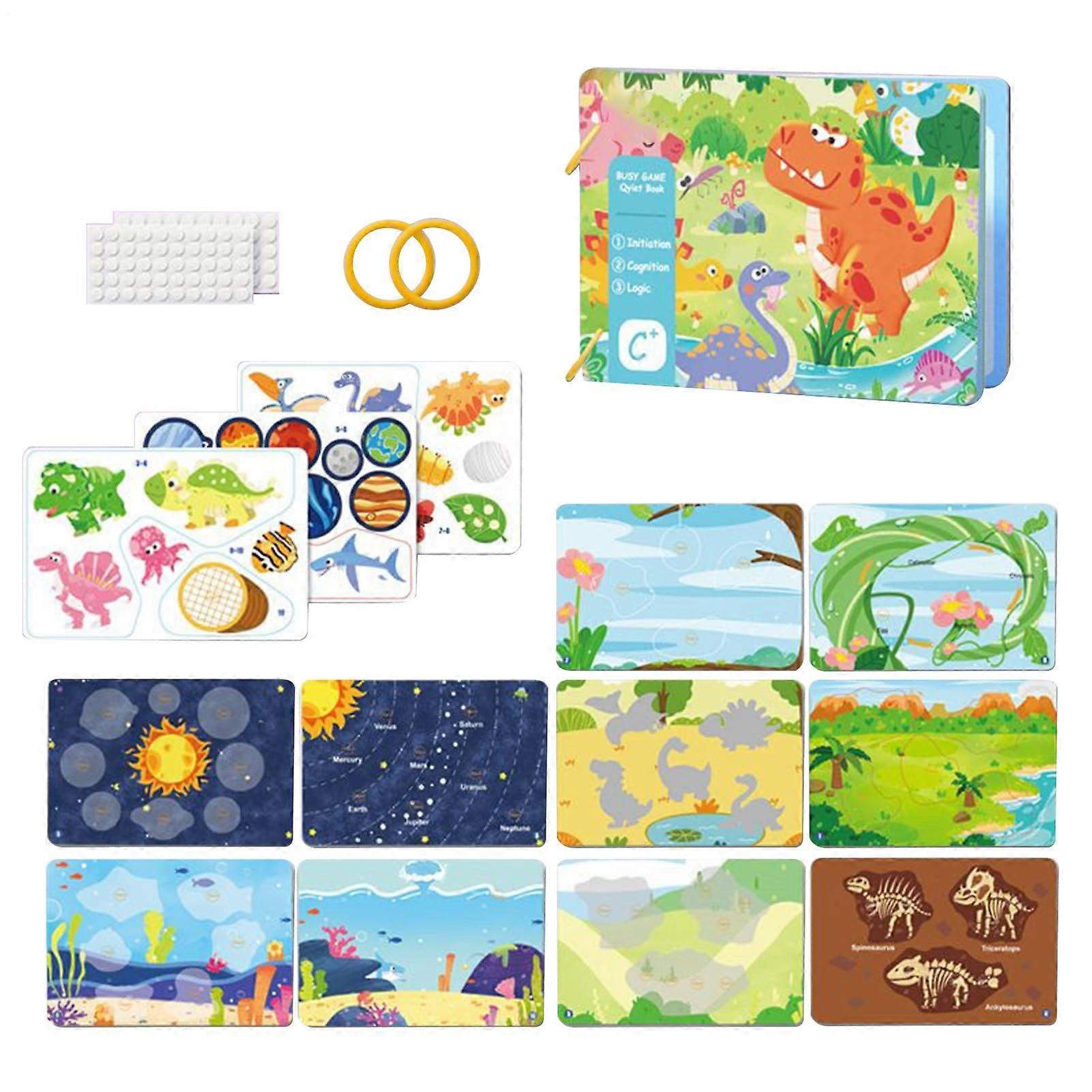 Educational Activity Book for Toddlers Ages 15, Interactive Learning Fun, Early Cognitive Development