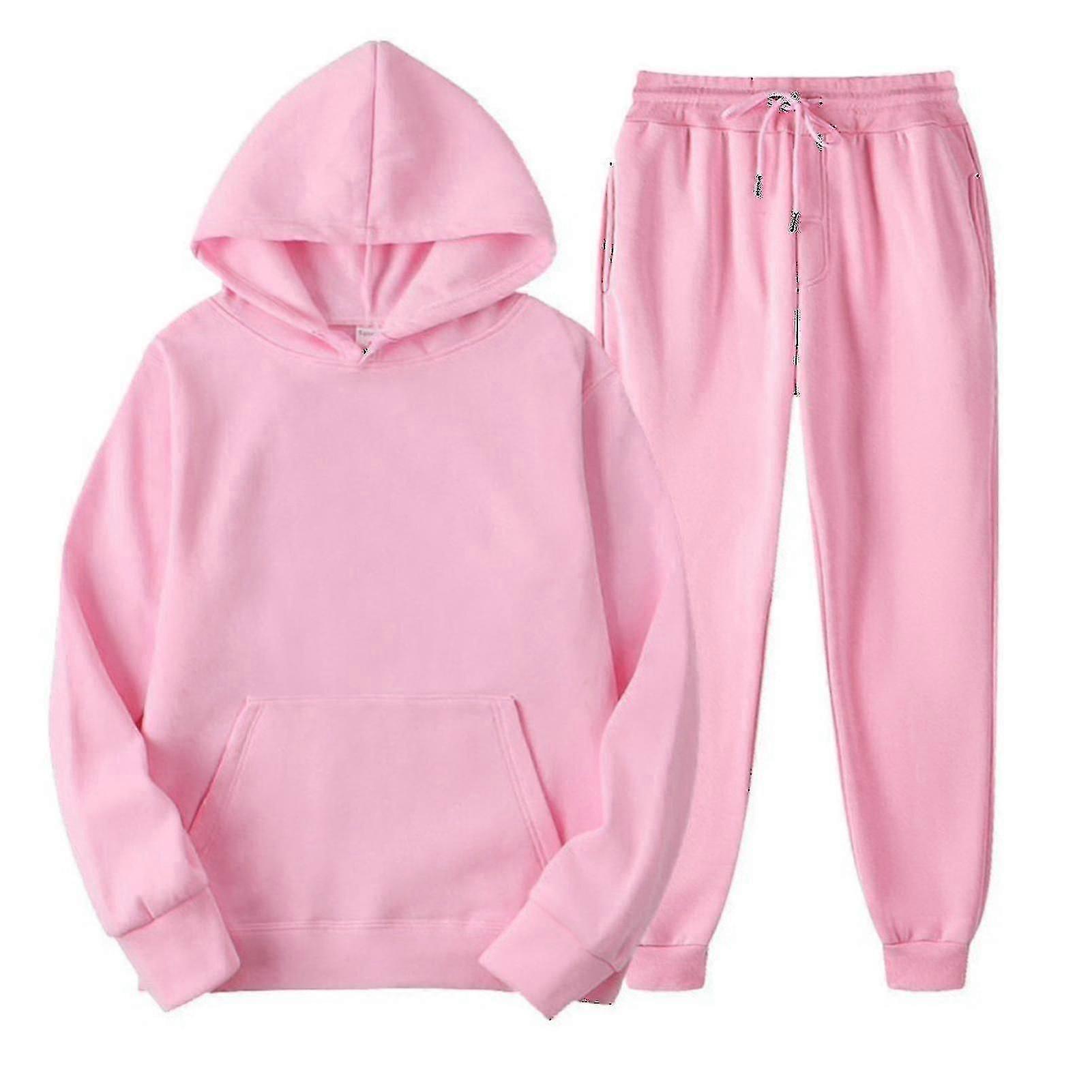 Jogger joggingbroek Set, Pullover Hooded, Drawstring Tops, Sweatsuits